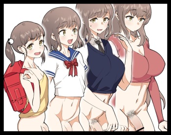 On'na Noko Seichō Katei wa Sugoku Eroina ~ cover