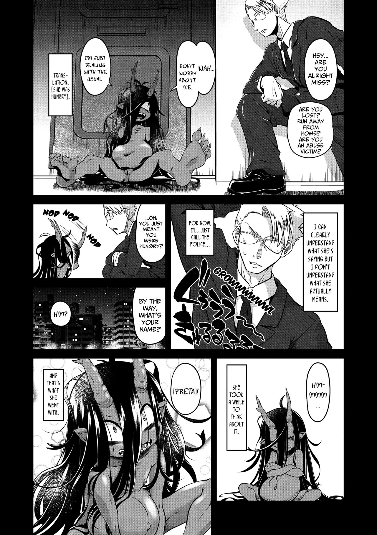 Bachiatari no Heireita | A Hungry-Spirit of the Damned page 3 full