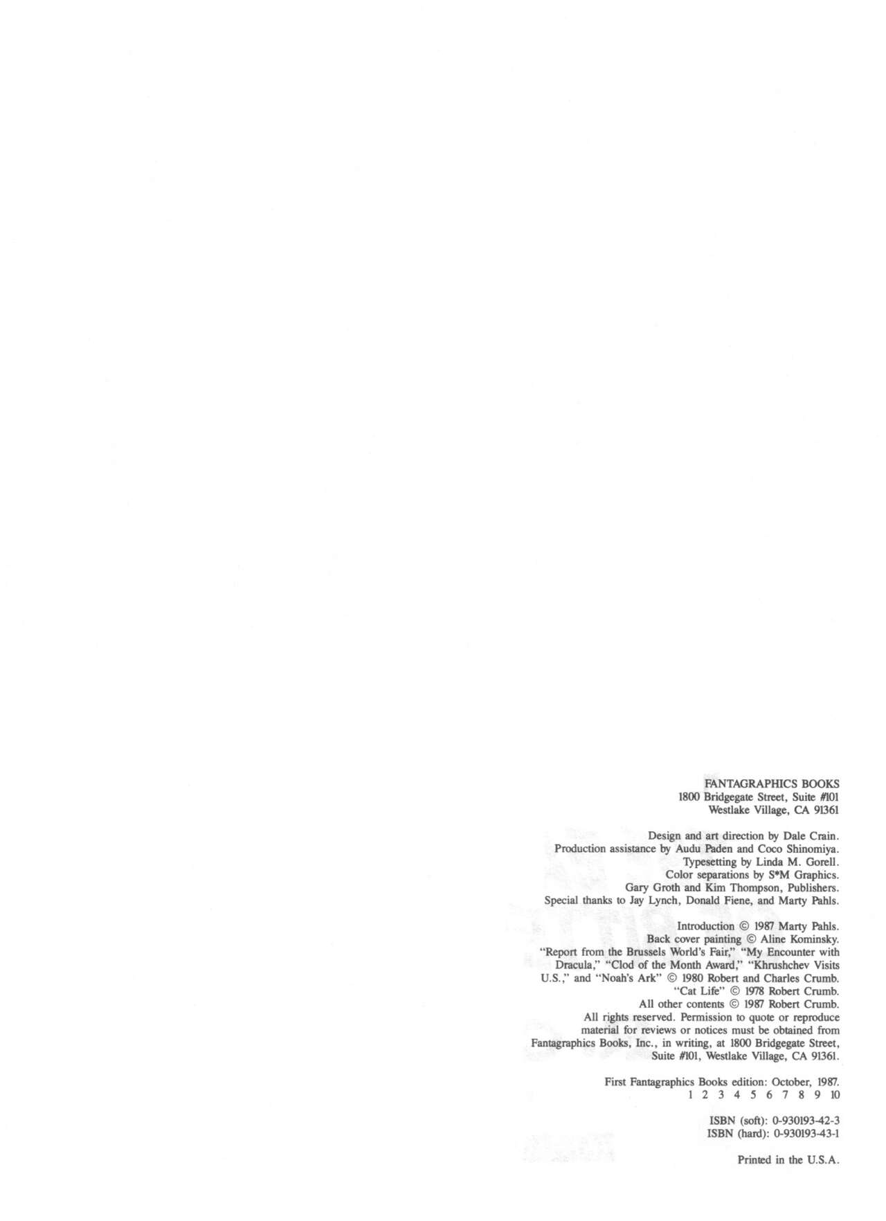 The Complete Crumb Comics #1 page 5 full