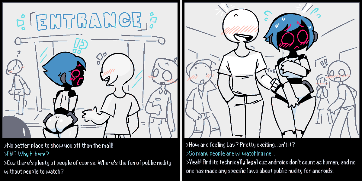 Lav - The Customizable Android Maid page 8 full