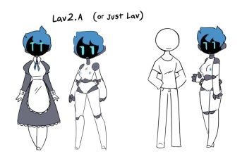 Lav - The Customizable Android Maid cover