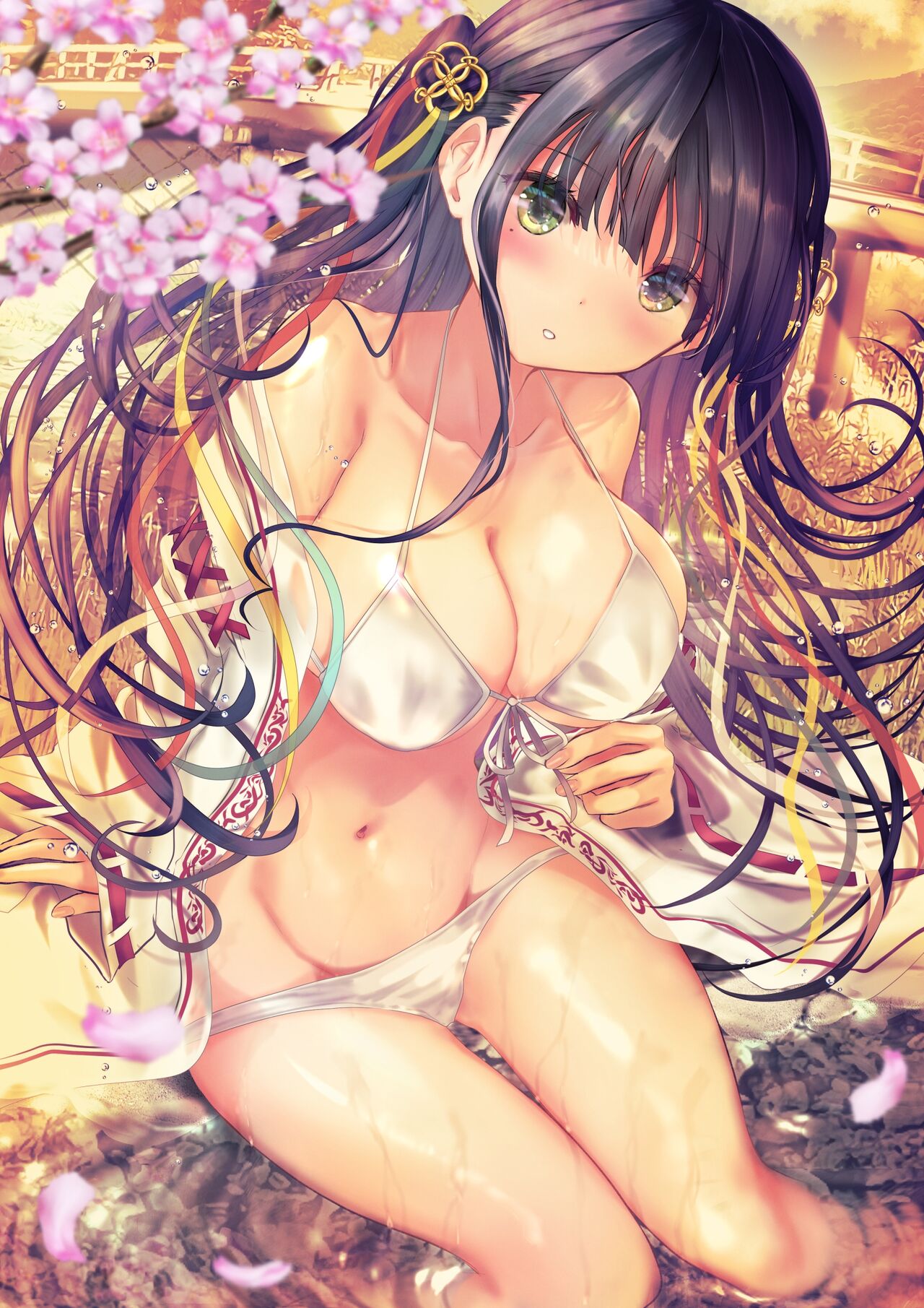 Mizube x Shiro Bikini no Miko-san page 5 full