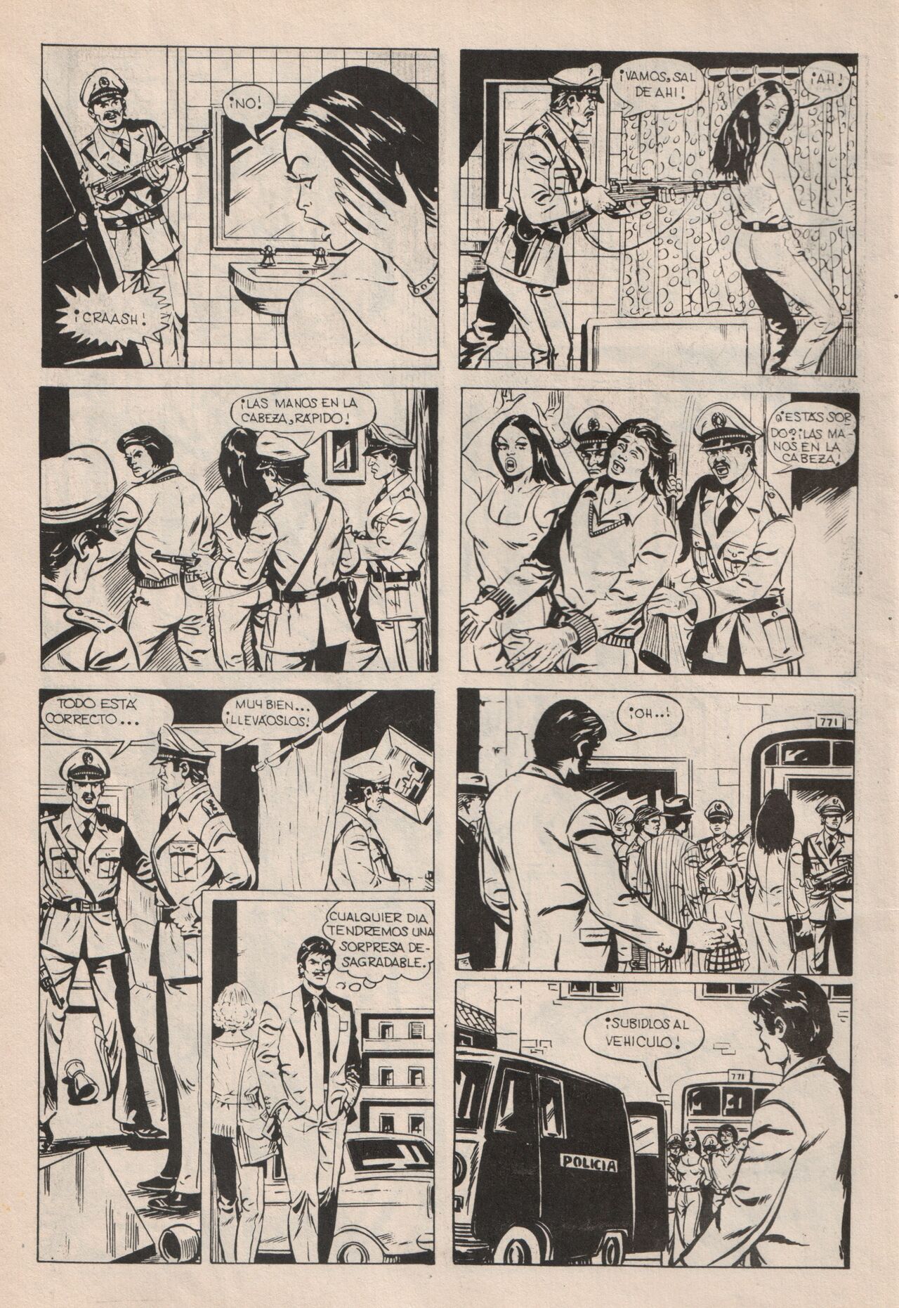 Dossier X 12 - Comando Suicida Spanish page 6 full