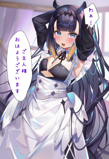 Ninomae Ina'nis Fantasy Maid CG Gasshuu cover