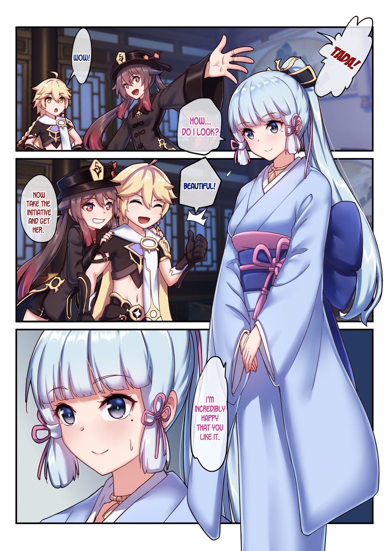 The Traveler's Wives Hu tao &amp; Kamisato Ayaka page 2 full