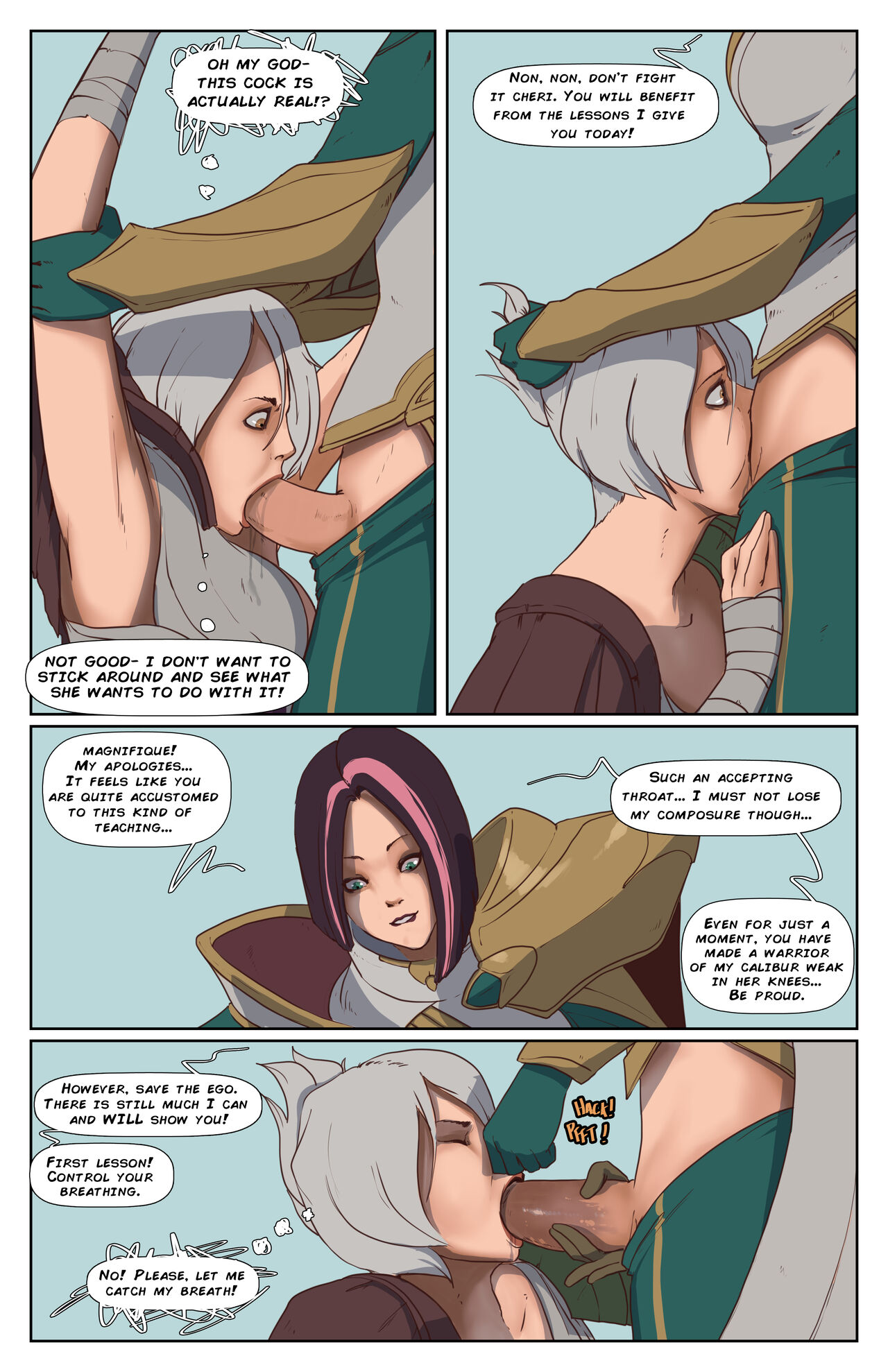 Unfinished Zuanderground League Comic page 2 full