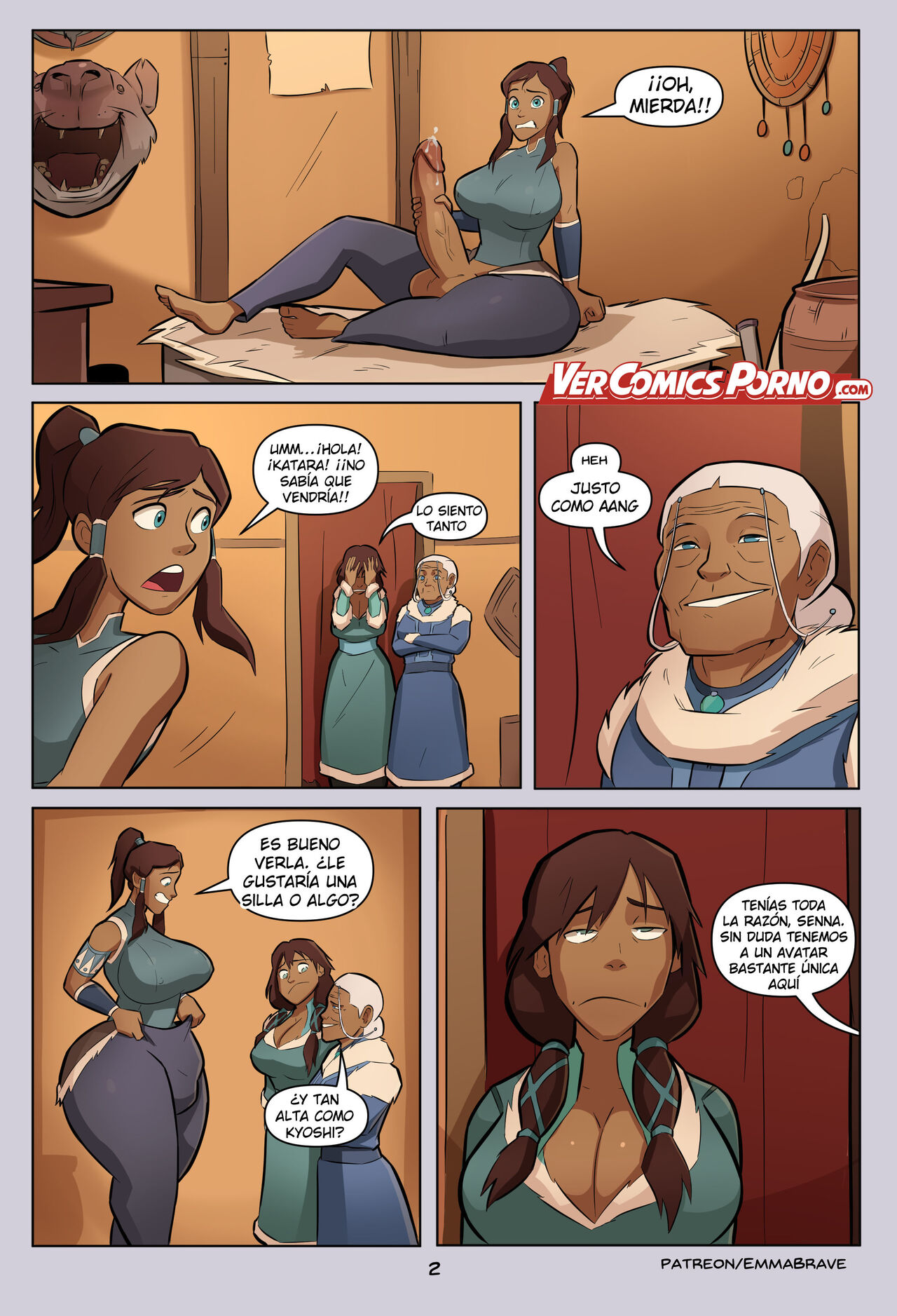 Korra: Book One page 2 full