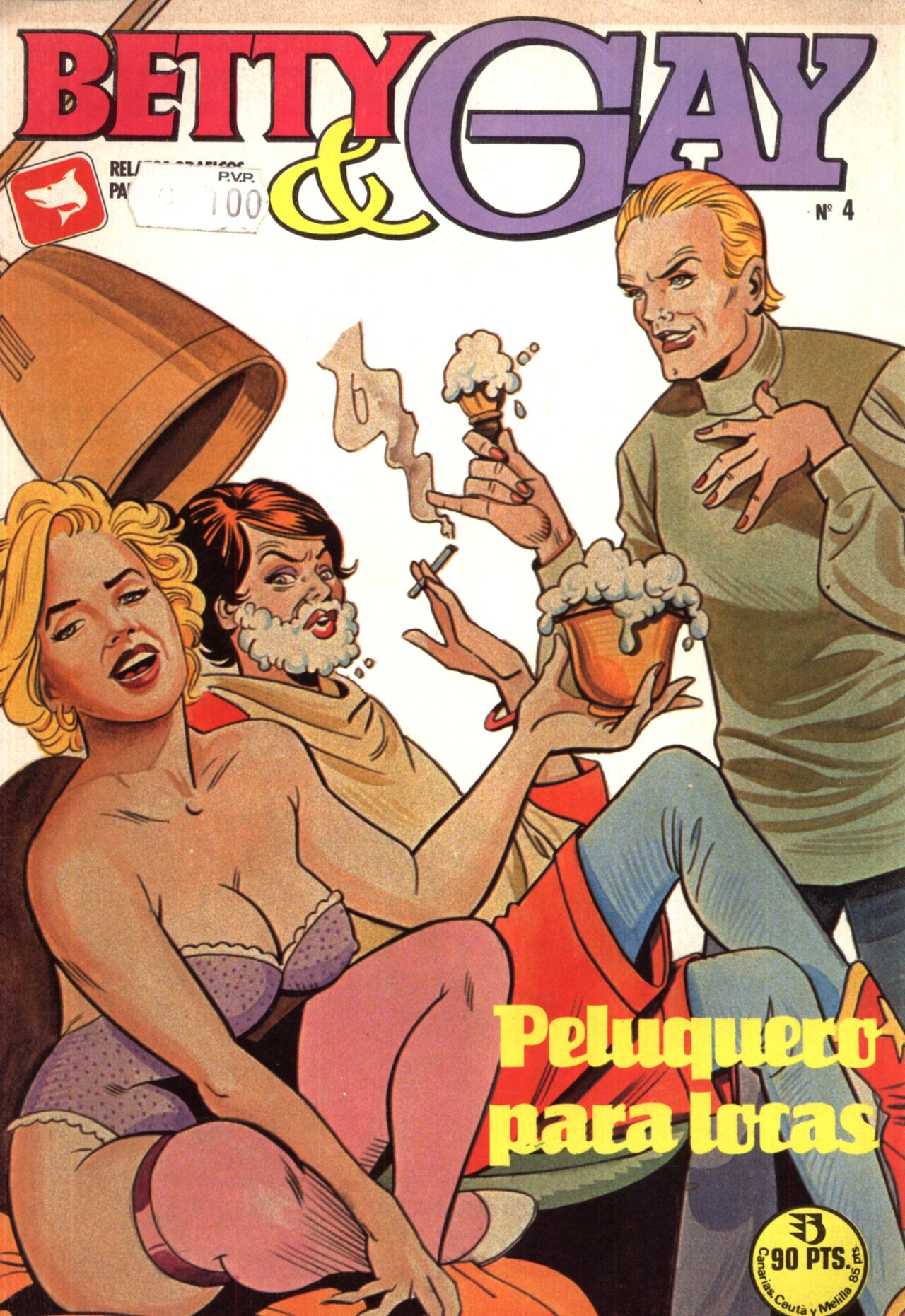 Betty &amp; Gay 4 Peluquero para locas page 1 full