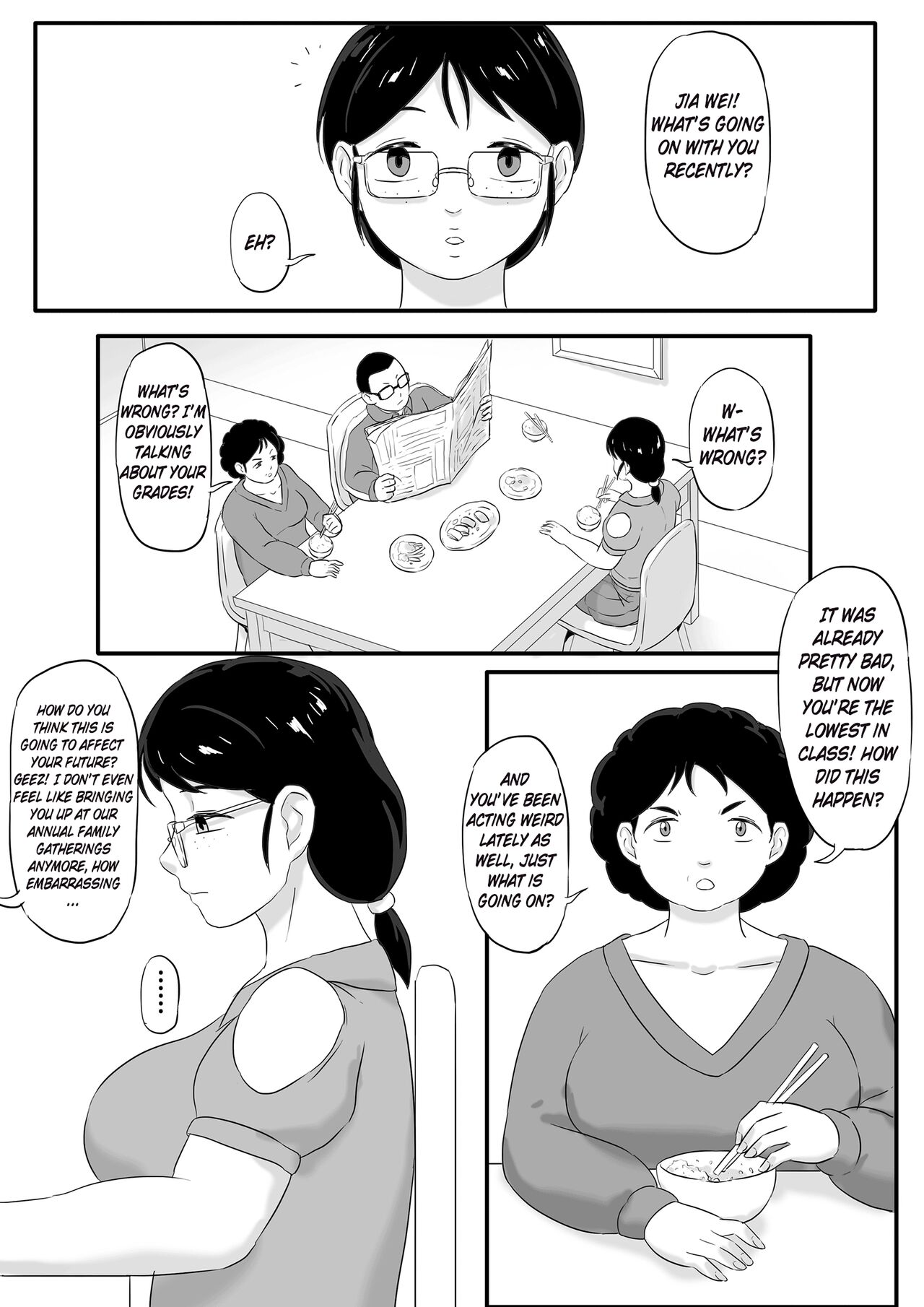 Parasite series of diamond worms 13 - Memories page 4 full