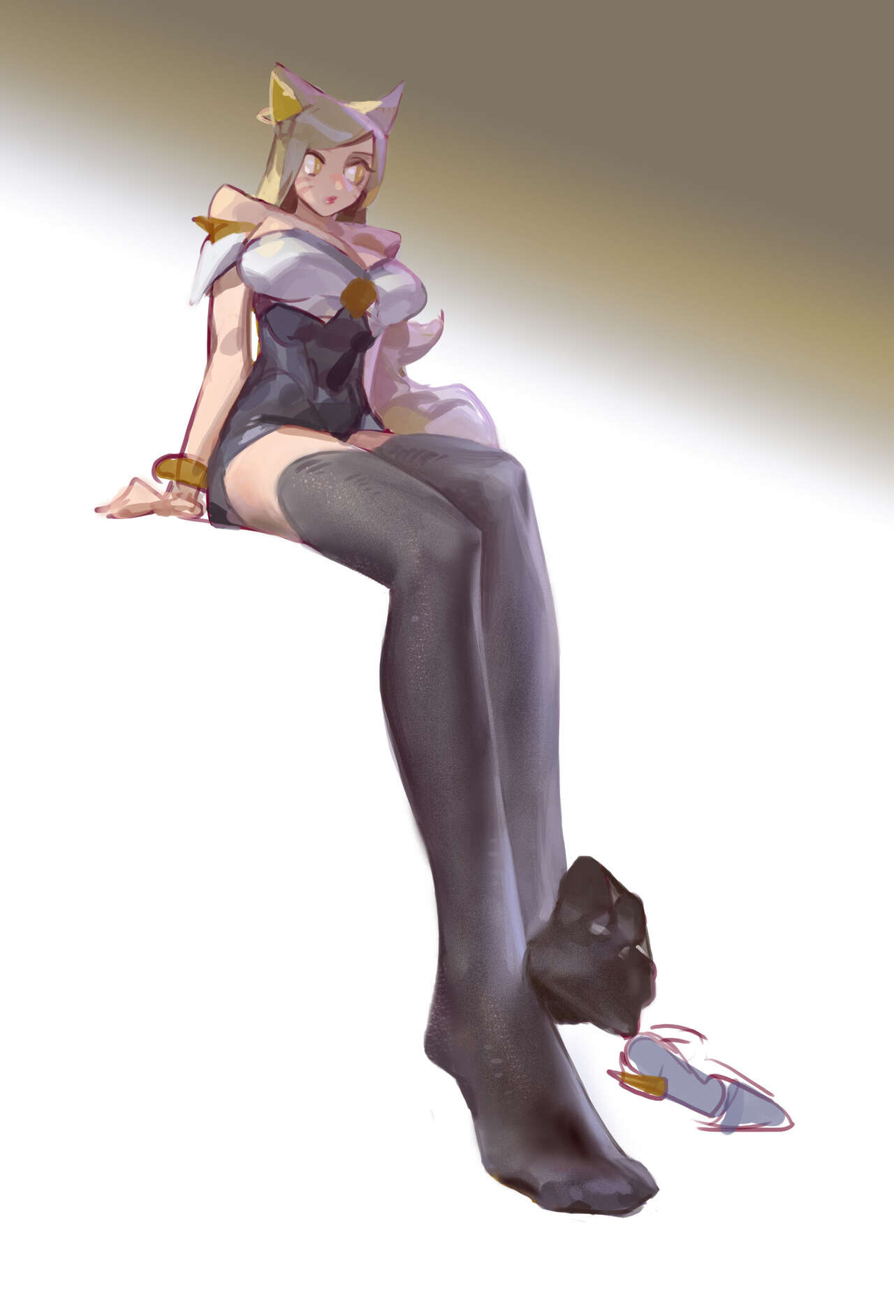 【LOL】Ahri feet page 1 full
