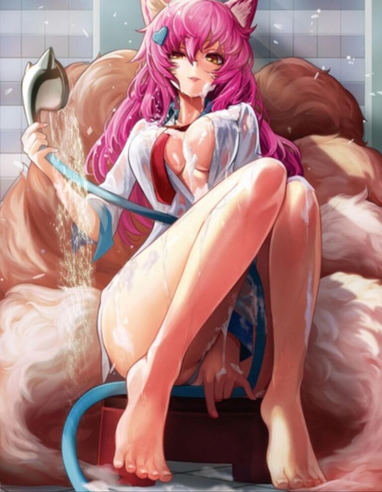 【LOL】Ahri feet page 8 full