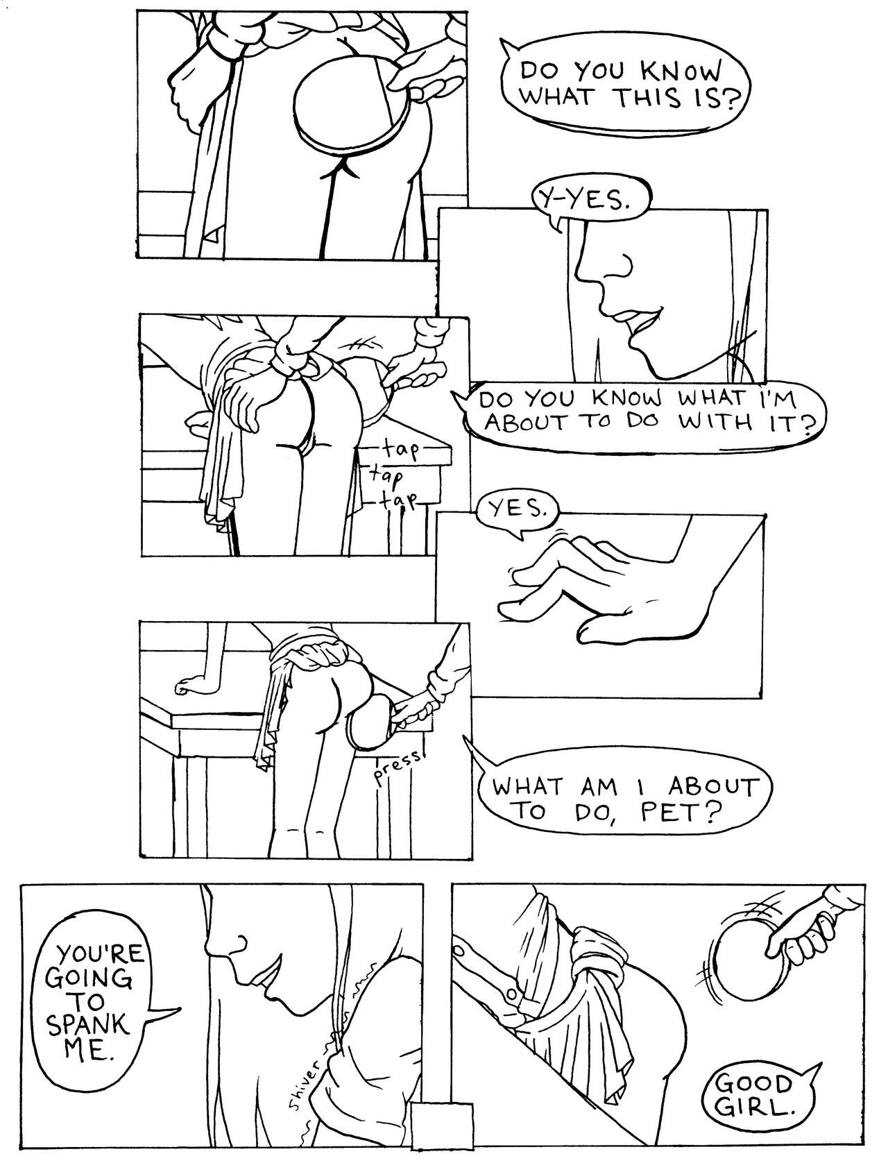 Geknebelt page 1 full