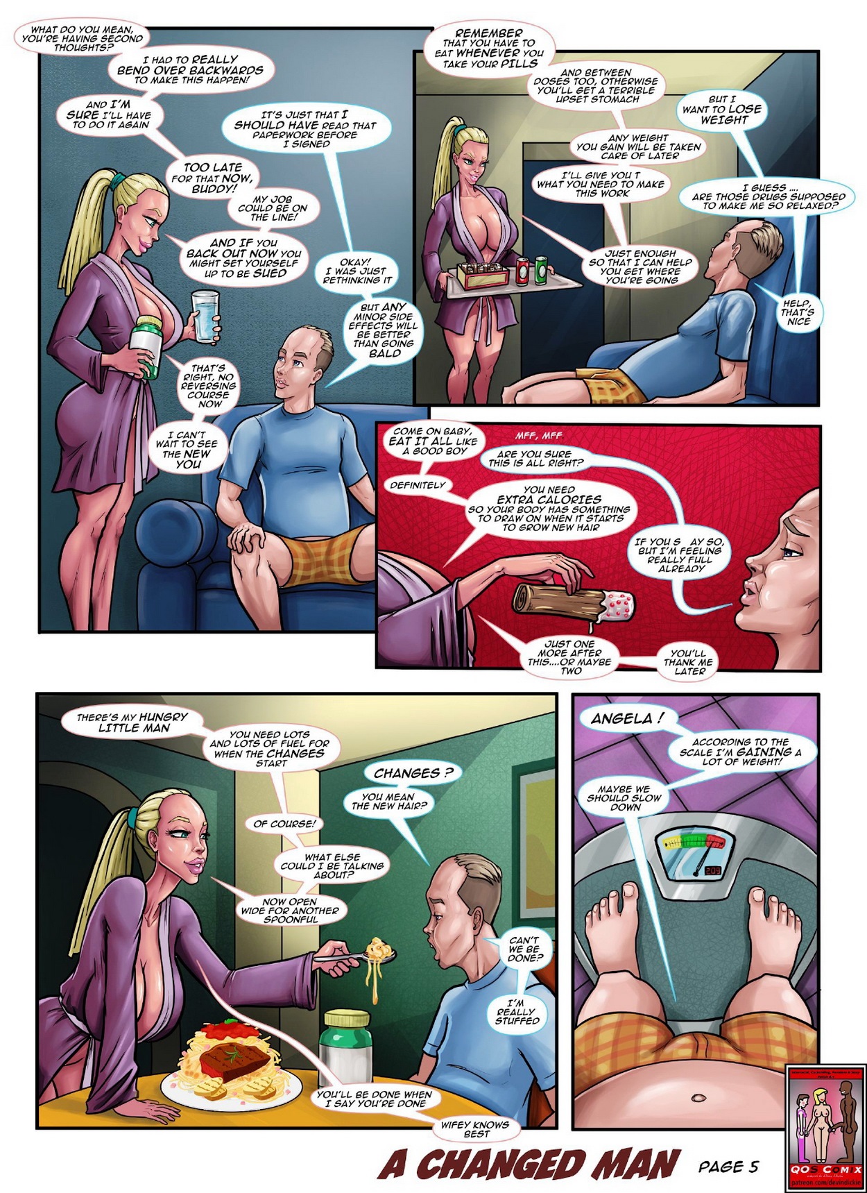 Devin Dickie  - A Changed Man page 6 full