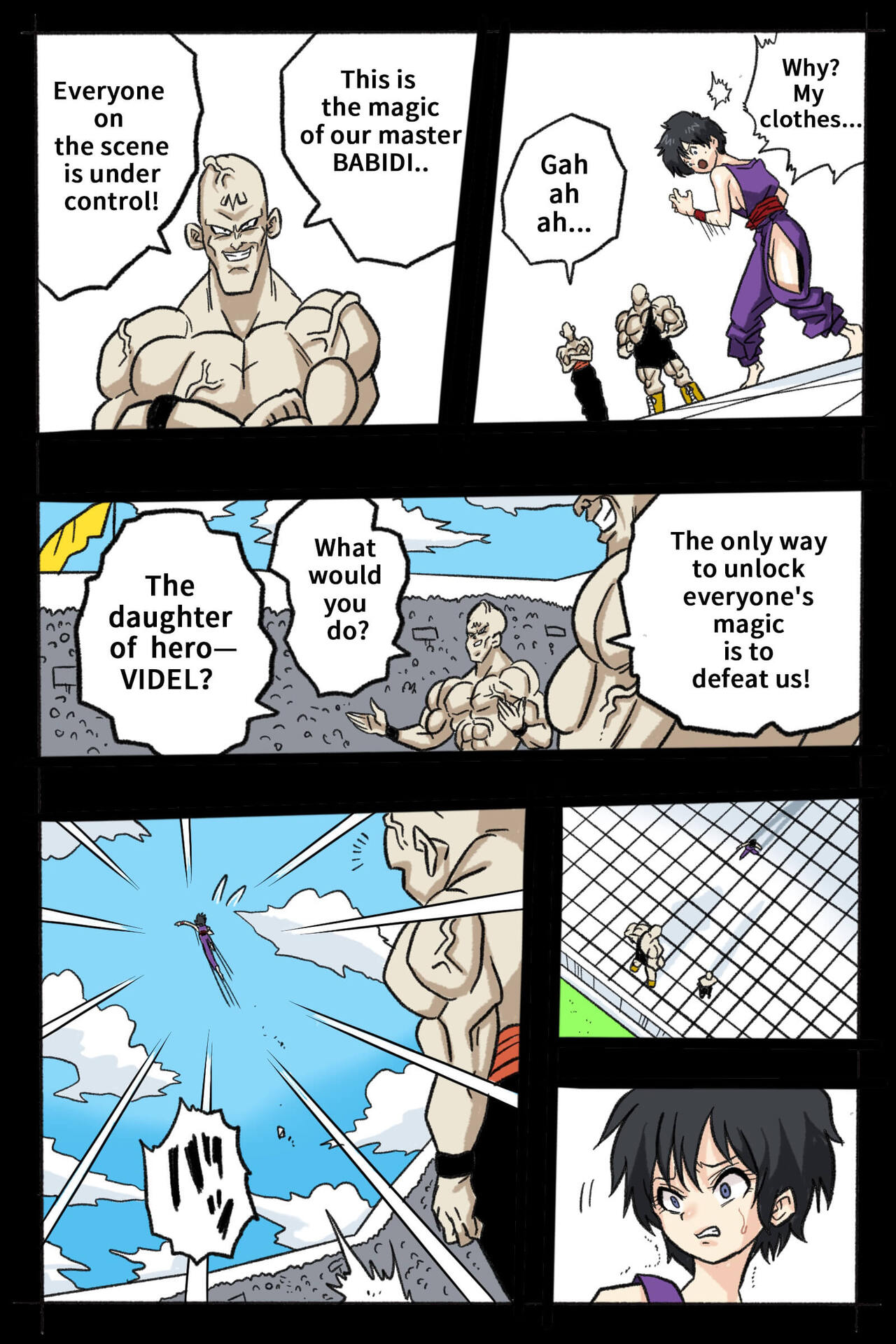 Ryona Budokai 2 page 5 full