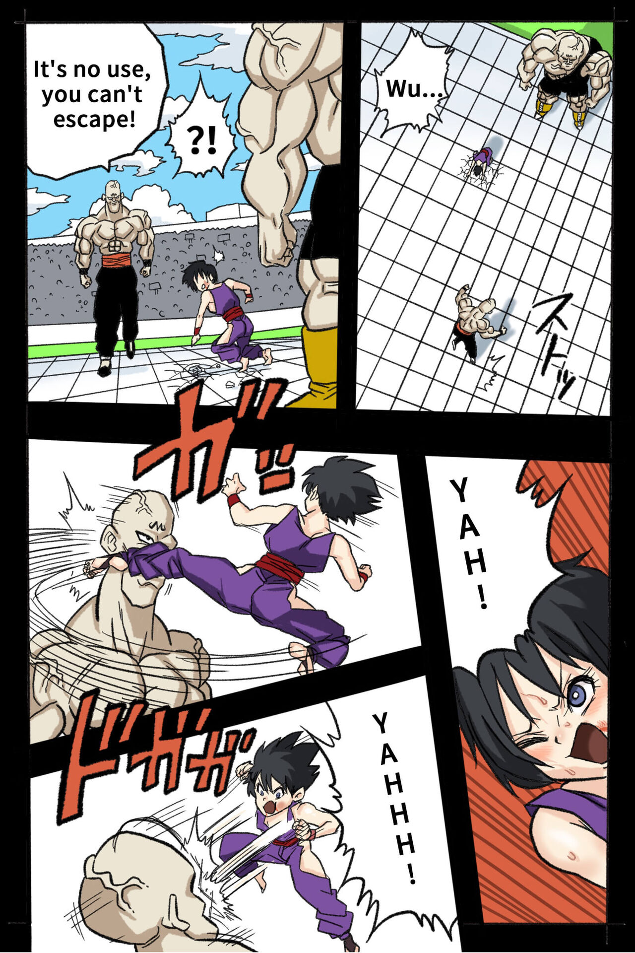 Ryona Budokai 2 page 8 full