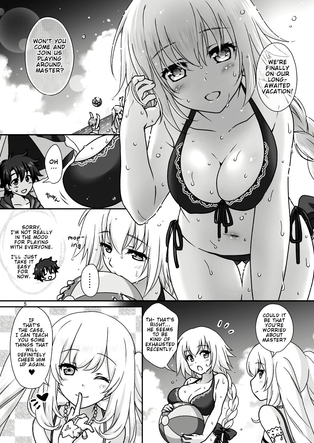 Jeanne &amp; Marie Mizugi de Gohoushi | Jeanne's &amp; Marie's Swimsuit Service page 5 full