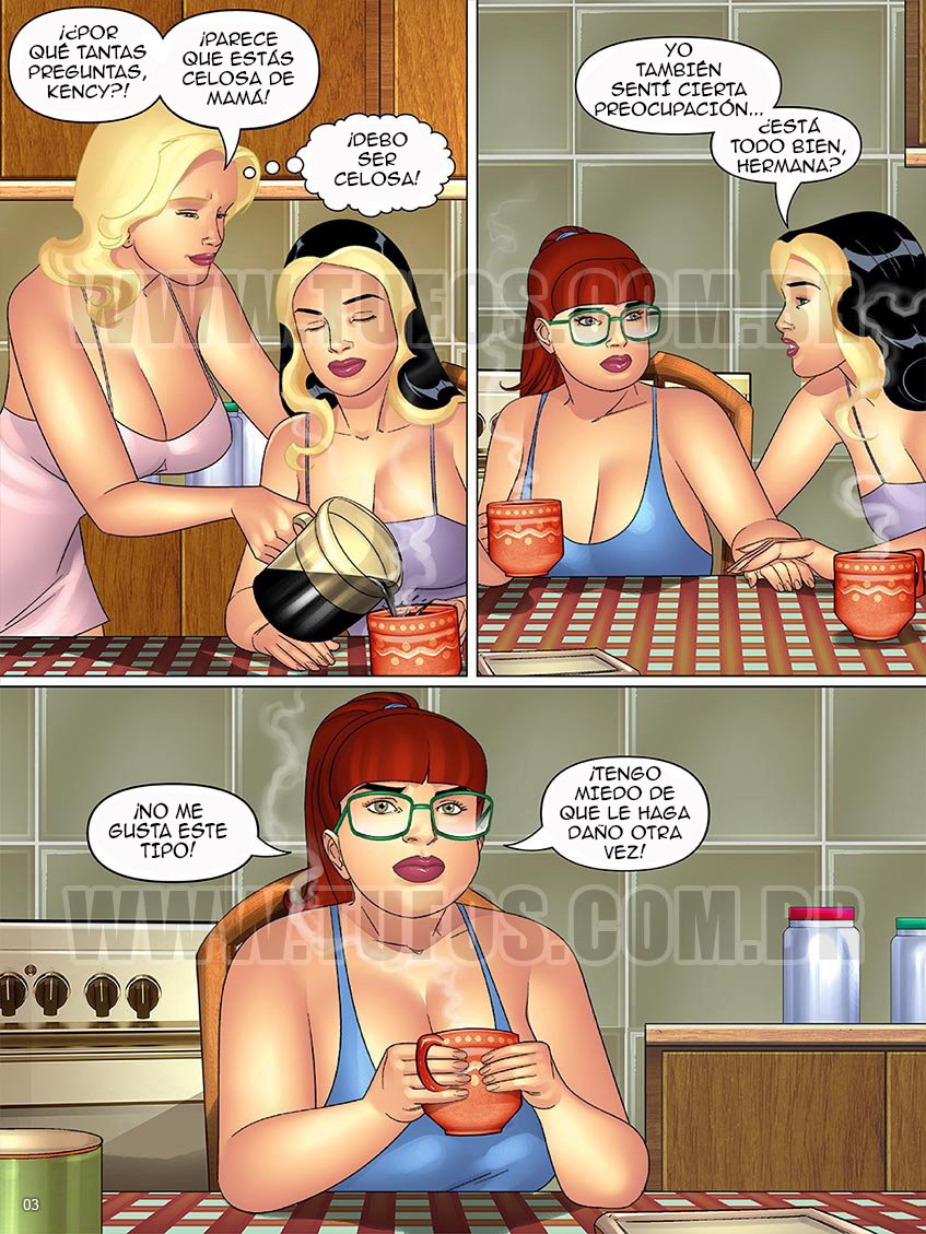 Tia, Primas E Cia. 8 El macho Alfa de la Casa. page 3 full