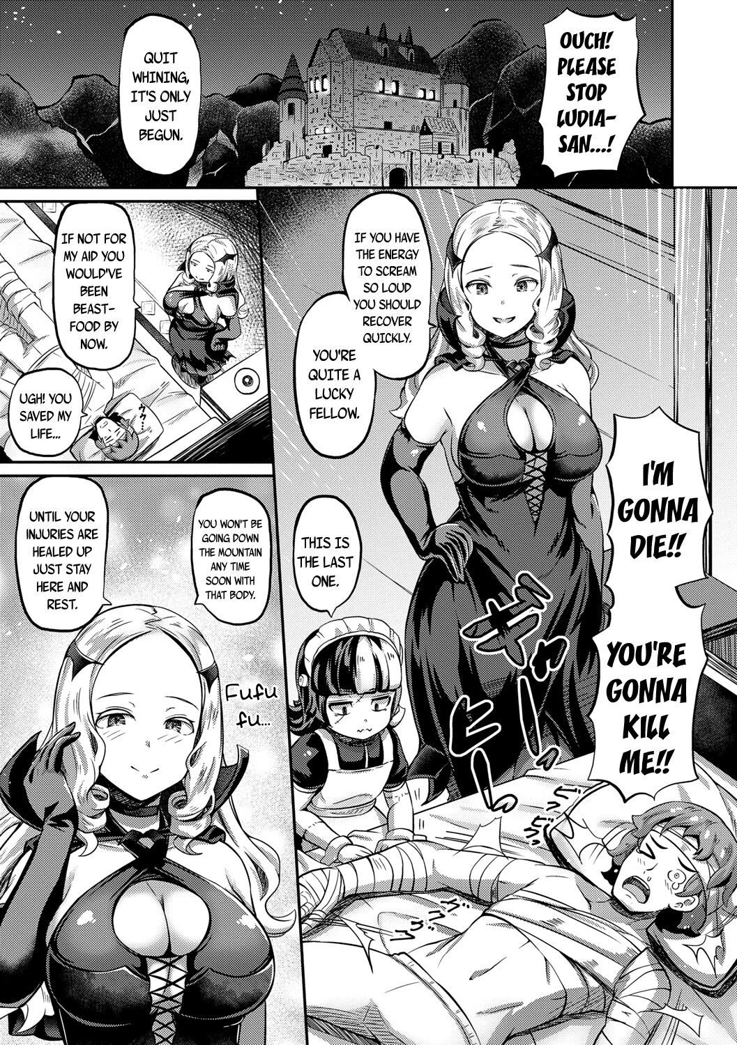 Joushu no Nasugamama | At the Mercy of the Lord of the Castle page 1 full