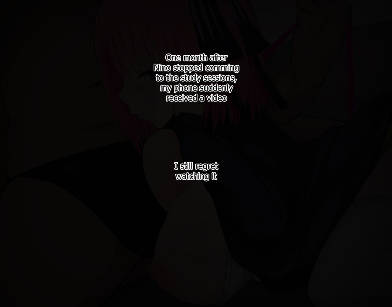 Nino's blowjob omake: Complete corruption video shooting edition page 1 full