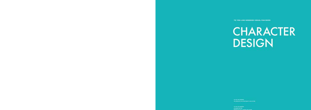 Kami-sama no You na Kimi e Visual Fan Book page 2 full