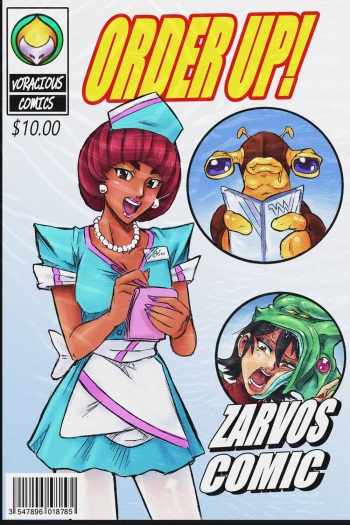 Order Up! Comic duo cover