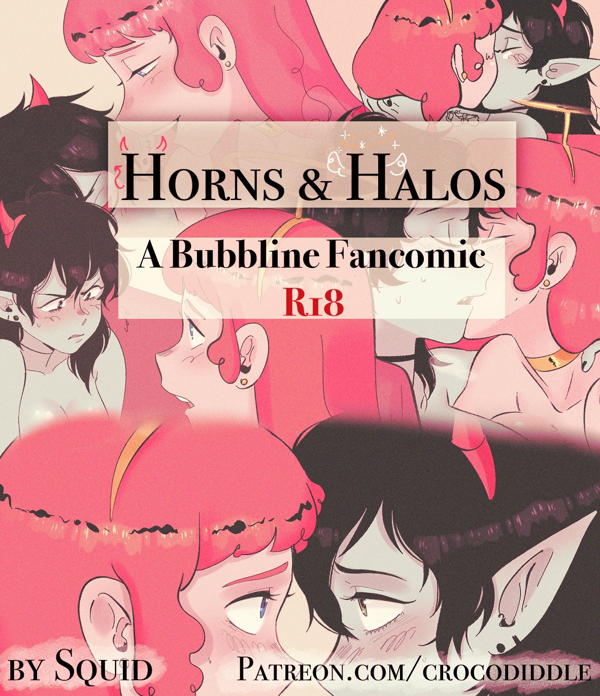 Horns &amp; Halos - A Bubbline Fancomic page 1 full