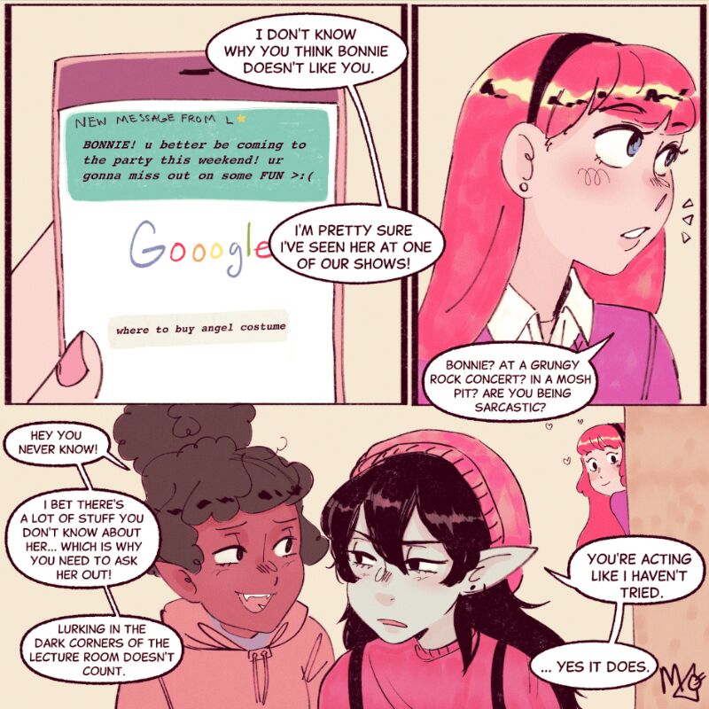 Horns &amp; Halos - A Bubbline Fancomic page 5 full