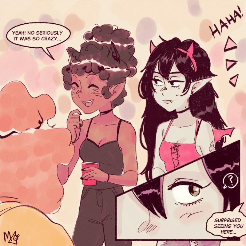 Horns &amp; Halos - A Bubbline Fancomic page 9 full