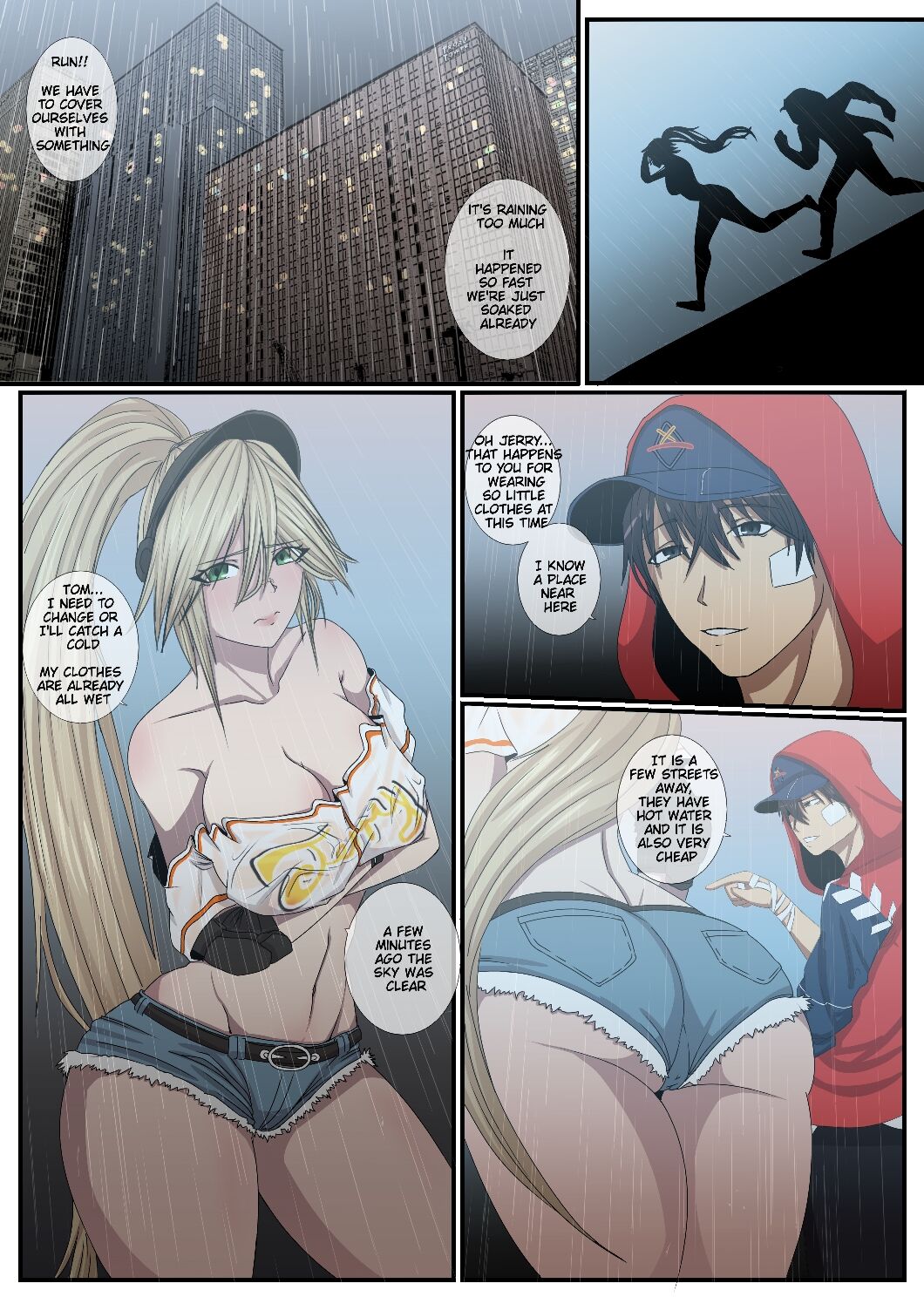HeroWarz: Wet night with Jerry page 2 full