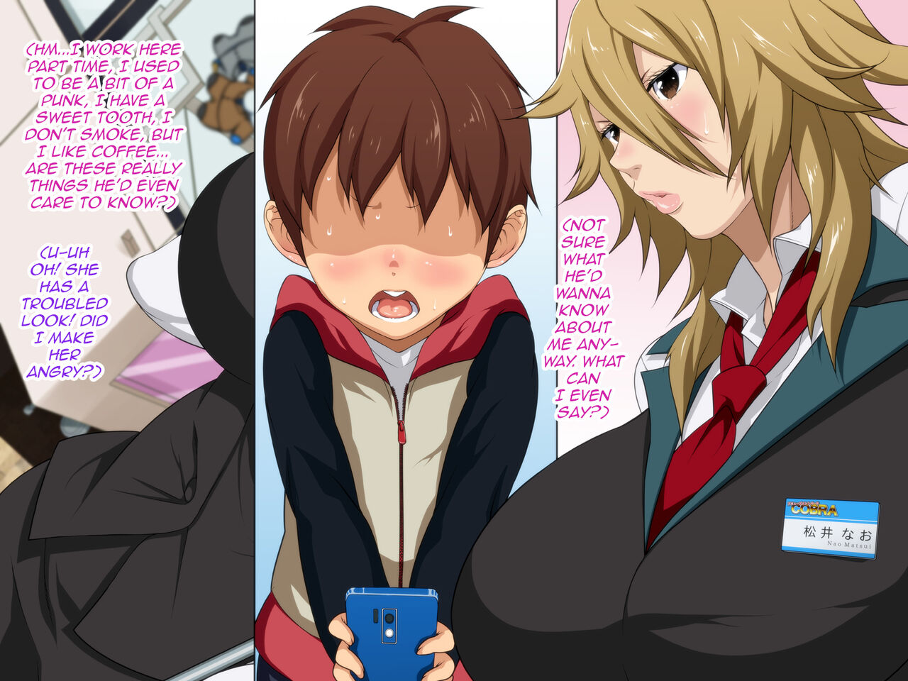 Akogare no Yankee Tenin no Onee-san wa Oppai Chinko deshita. ~ demo Daisuki Tsukiaitai! ~ page 5 full