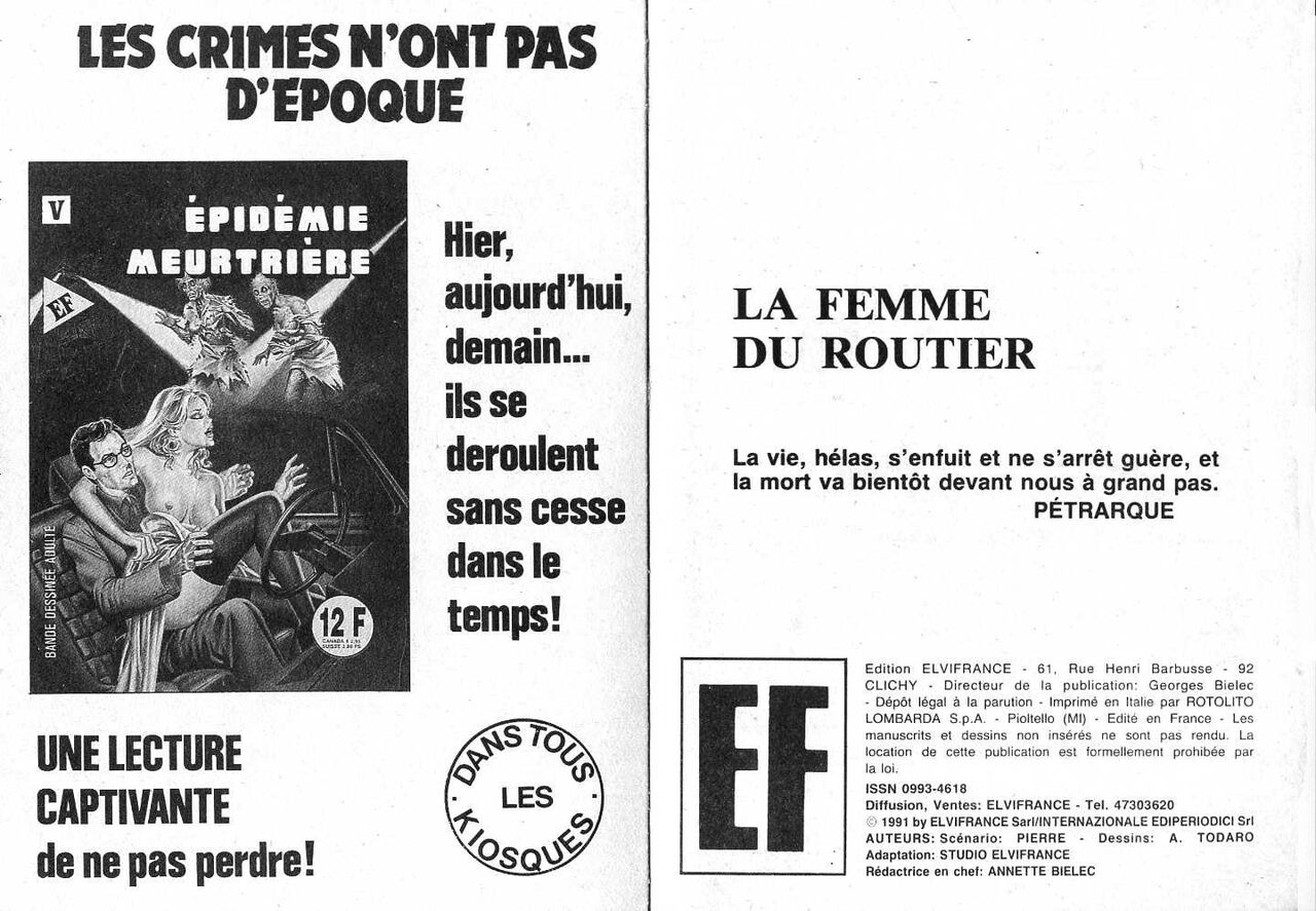 Elvifrance Série Grise 26 La femme du routier - b Un banal accident page 2 full