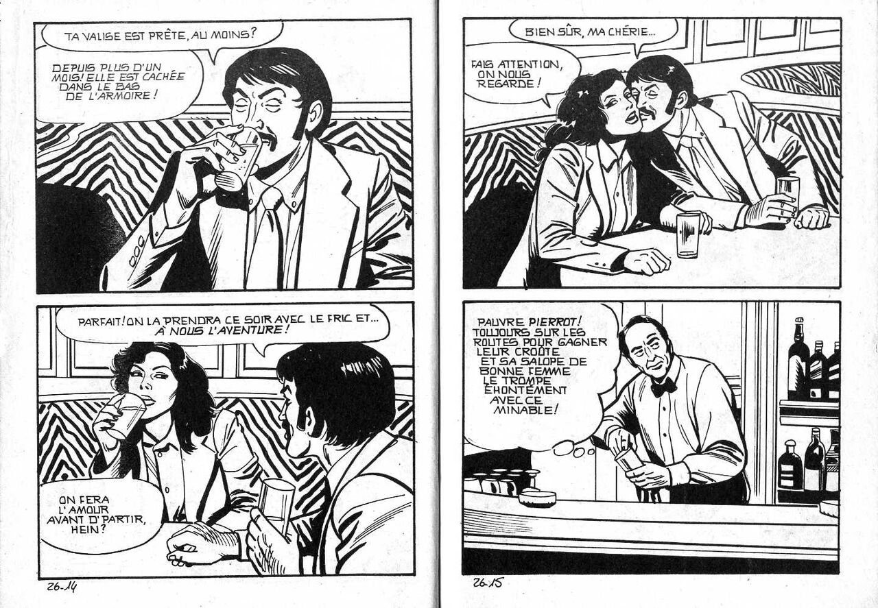 Elvifrance Série Grise 26 La femme du routier - b Un banal accident page 8 full