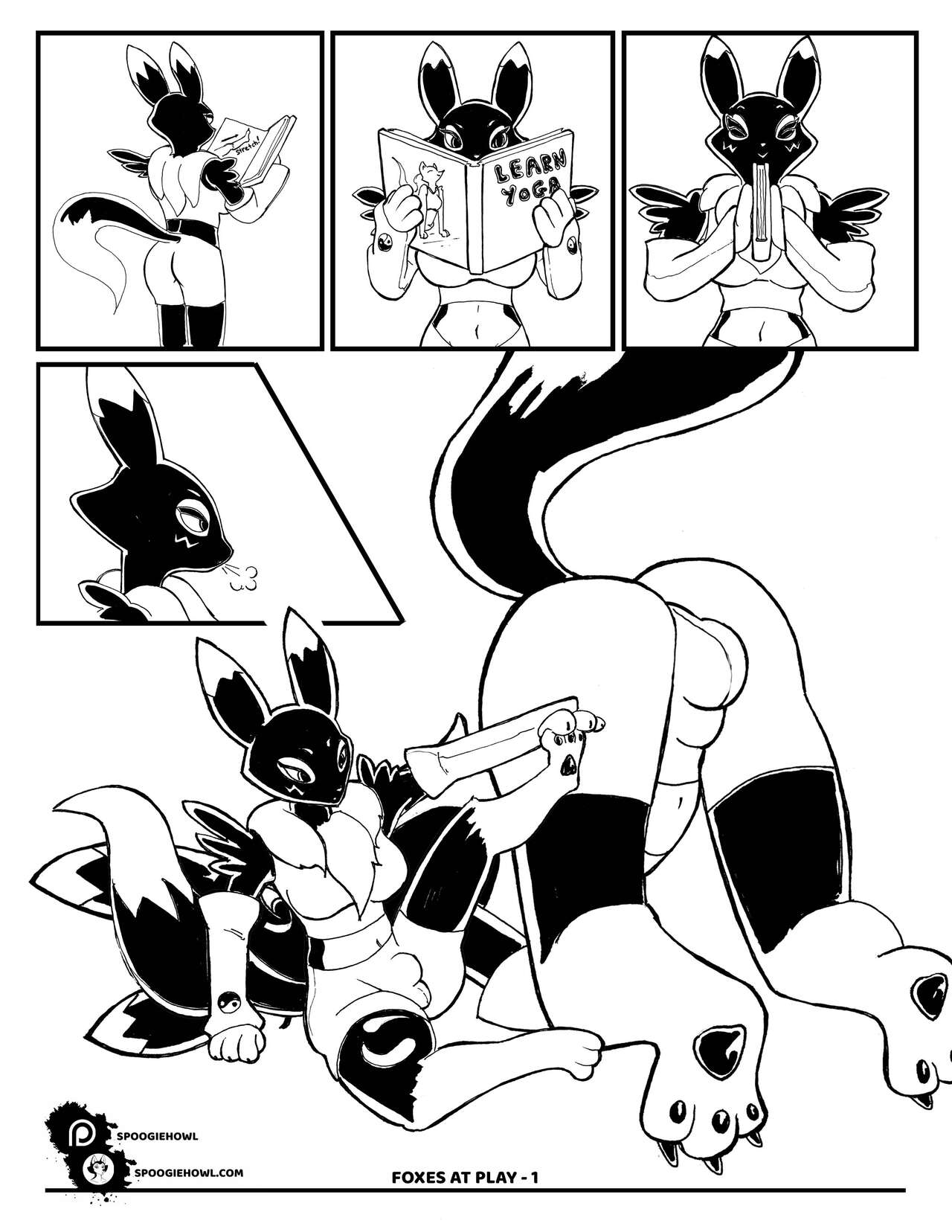 Foxes at Play page 2 full