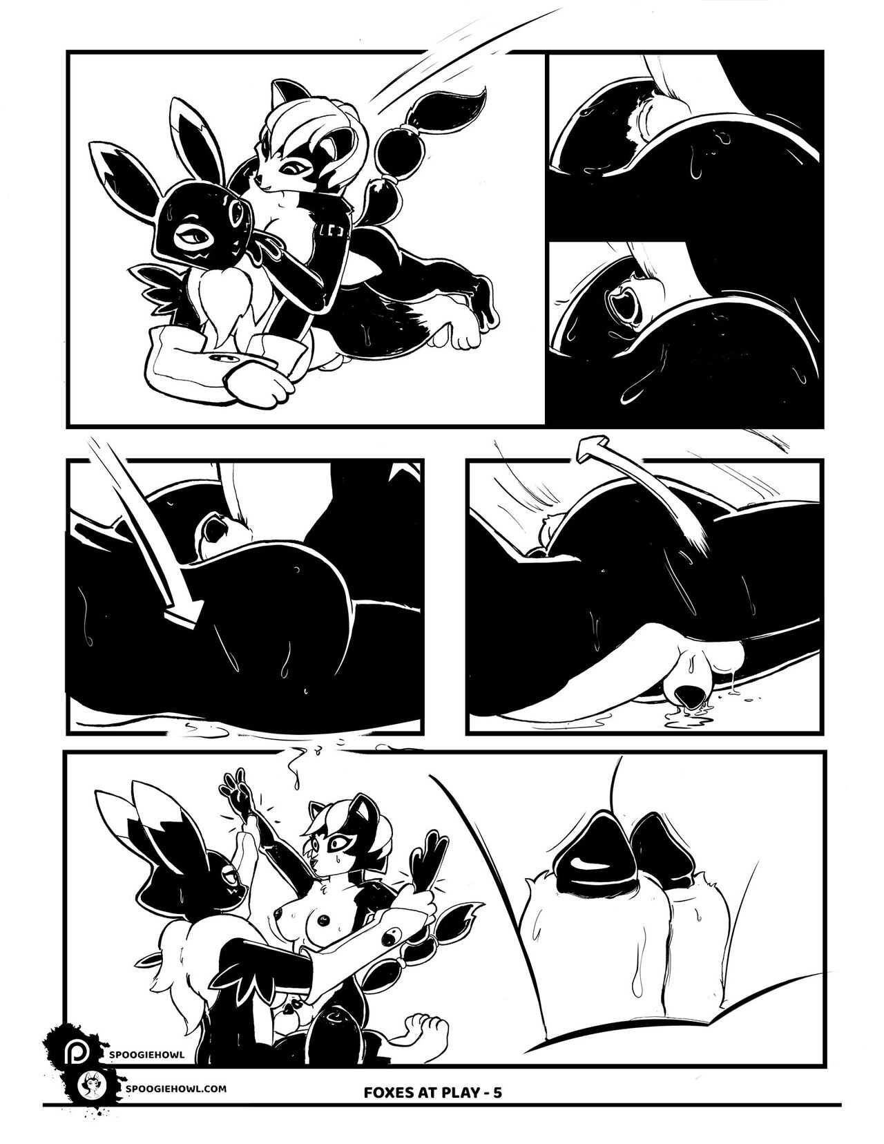 Foxes at Play page 6 full