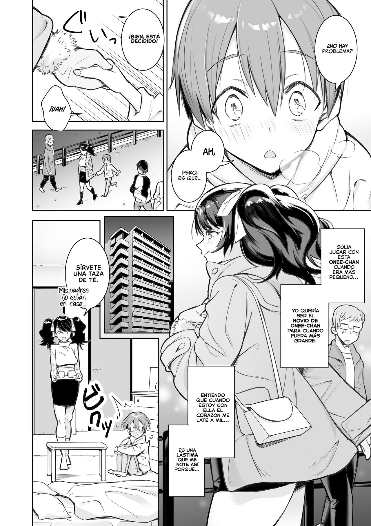 Osananajimi no Onee-chan ni Sasowarechau Hanashi | La Historia de Como fui Seducido por mi Amiga de la Infancia page 3 full