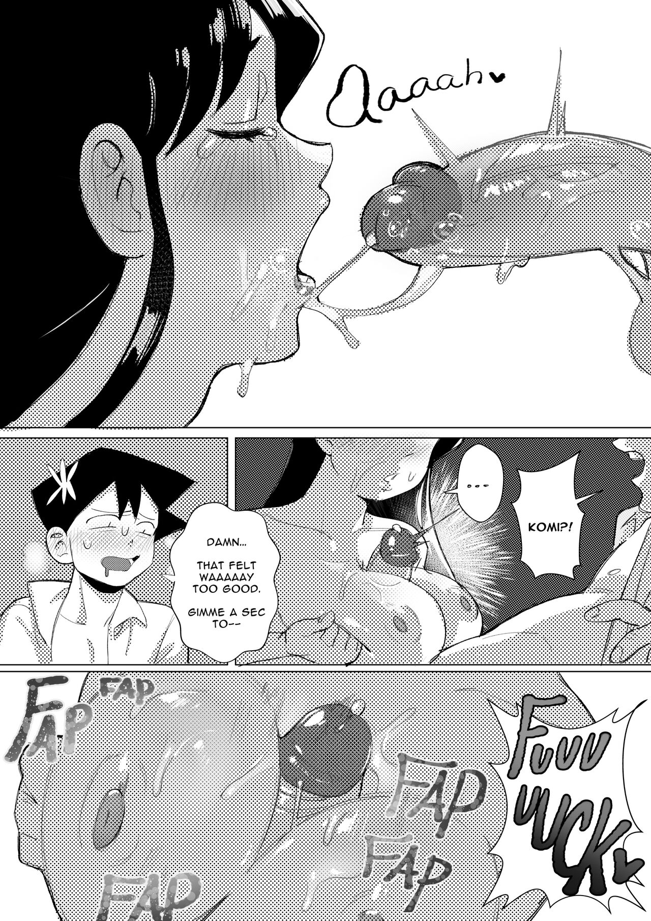Komi-san makes a porno page 5 full