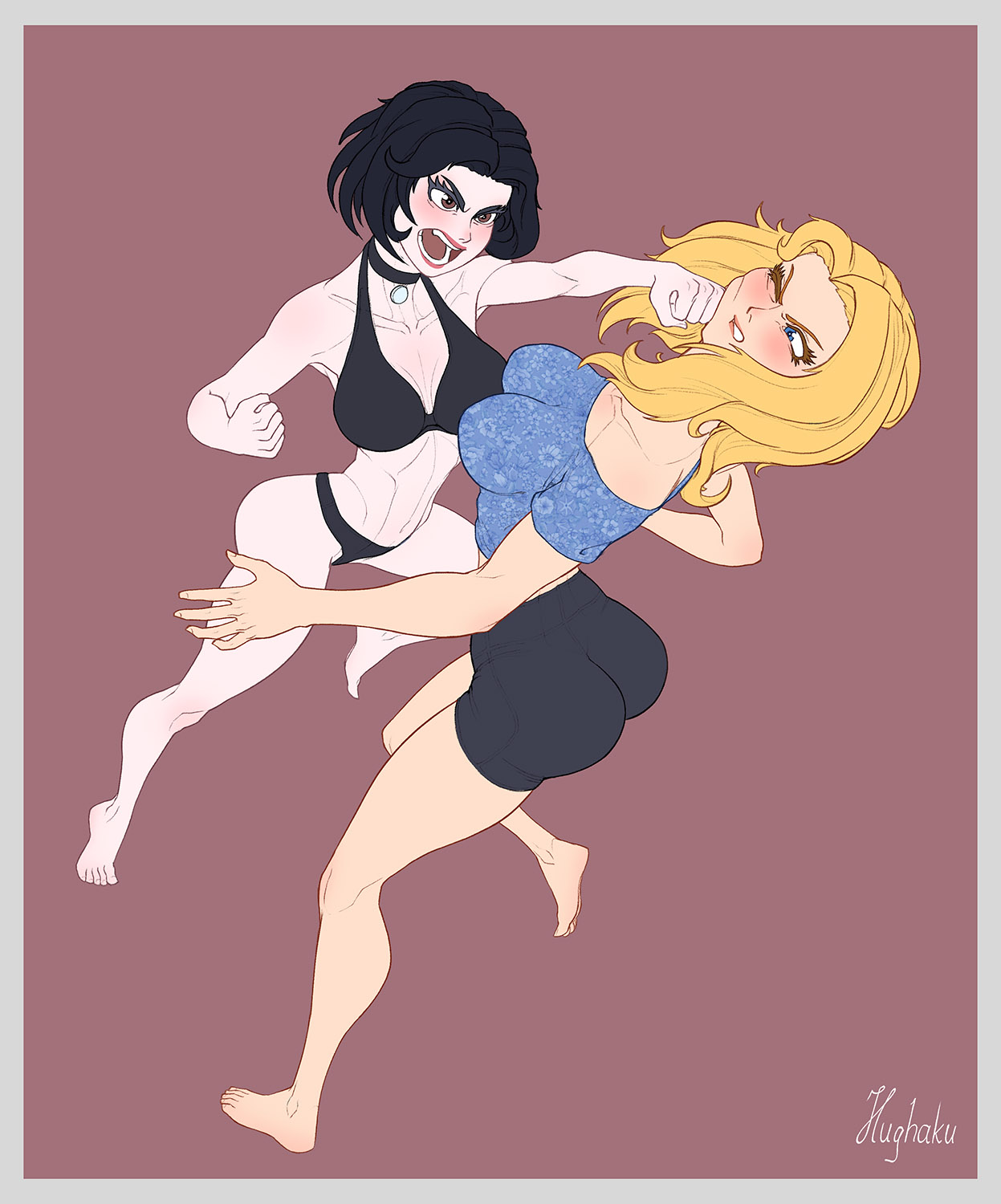 Doomer Girl VS Trad Girl Catfight! page 4 full