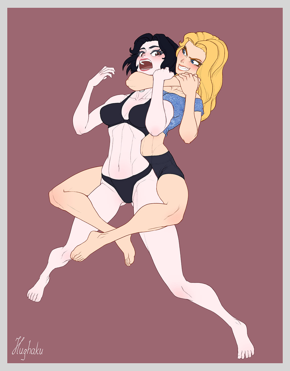 Doomer Girl VS Trad Girl Catfight! page 7 full