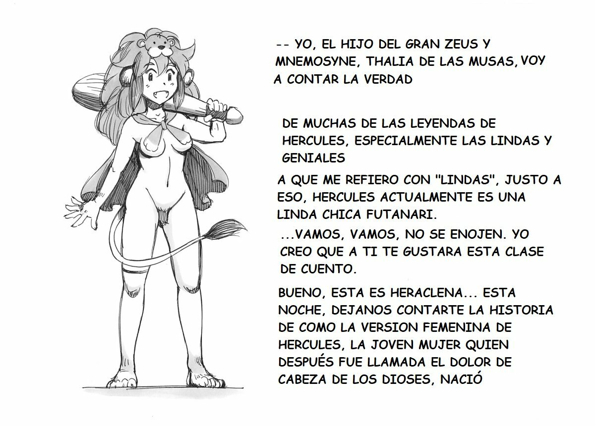 Futanari Eiyuu Heraclena no Bouken - Tanjou Hen  Futanari Heroine, The Adventures of Heraclena - Birth volume page 5 full