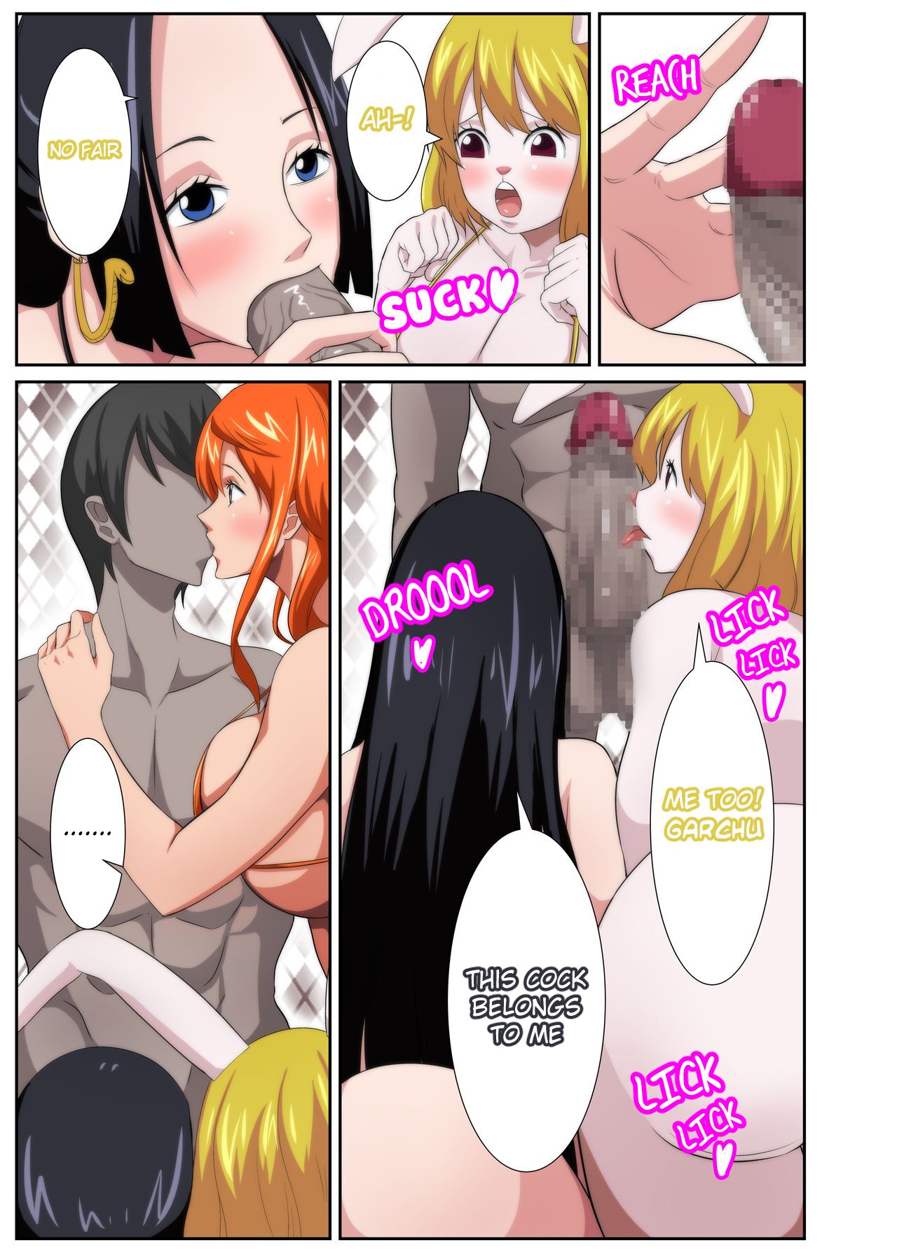 Bakunyuu Heroine no Harem Rakuen | Big Breasted Heroine Harem Paradise page 5 full