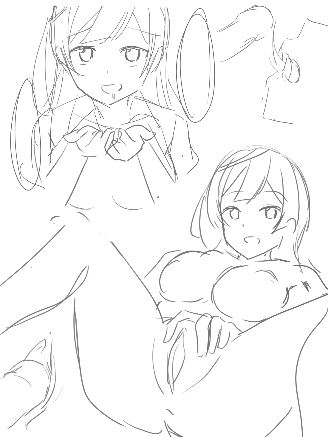 撮影せつ菜【文字無し＆つづきラフ】 page 7 full