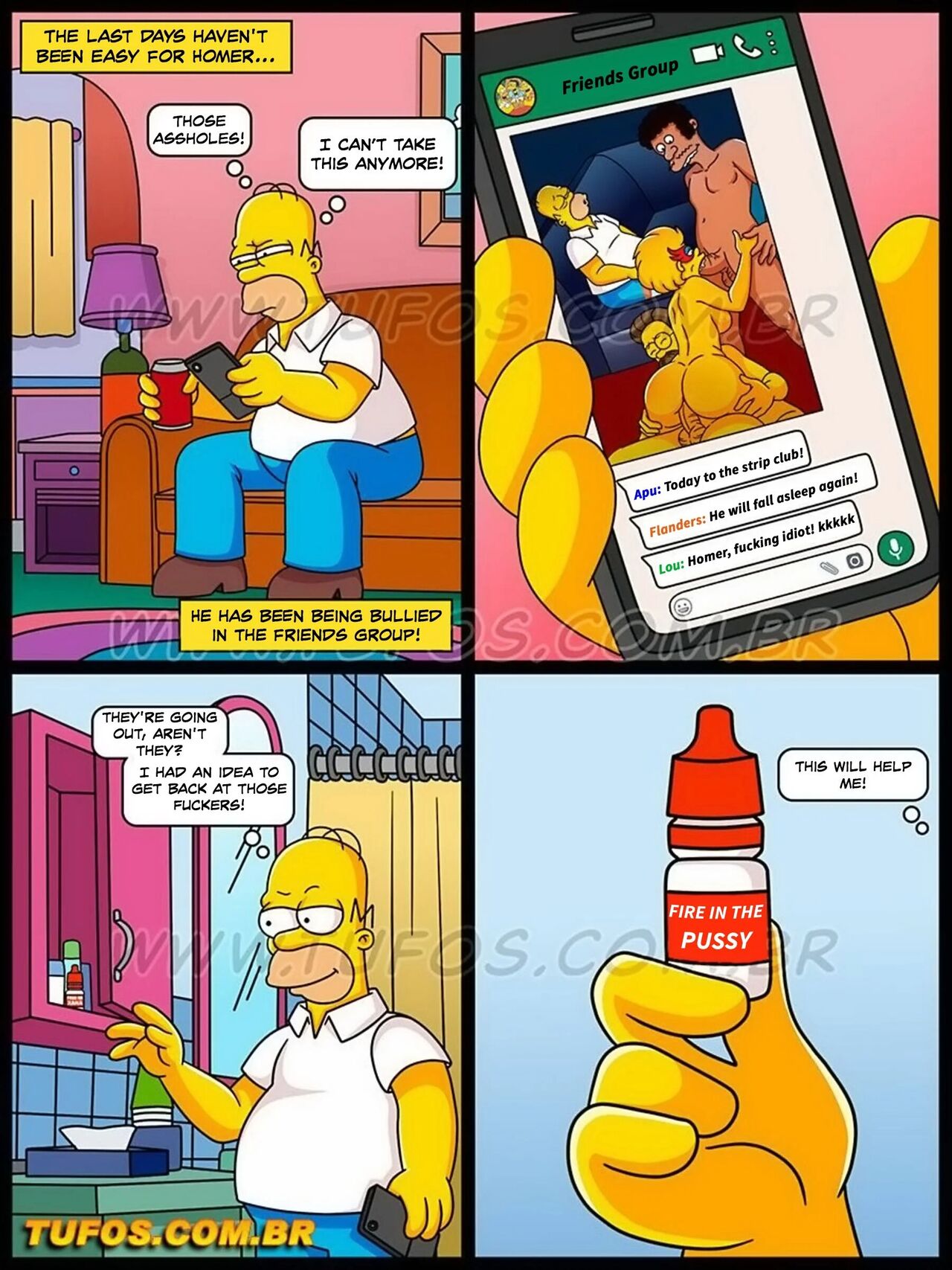 Os Simptoons 41 – Homer's Revenge! – Tufos - english page 2 full