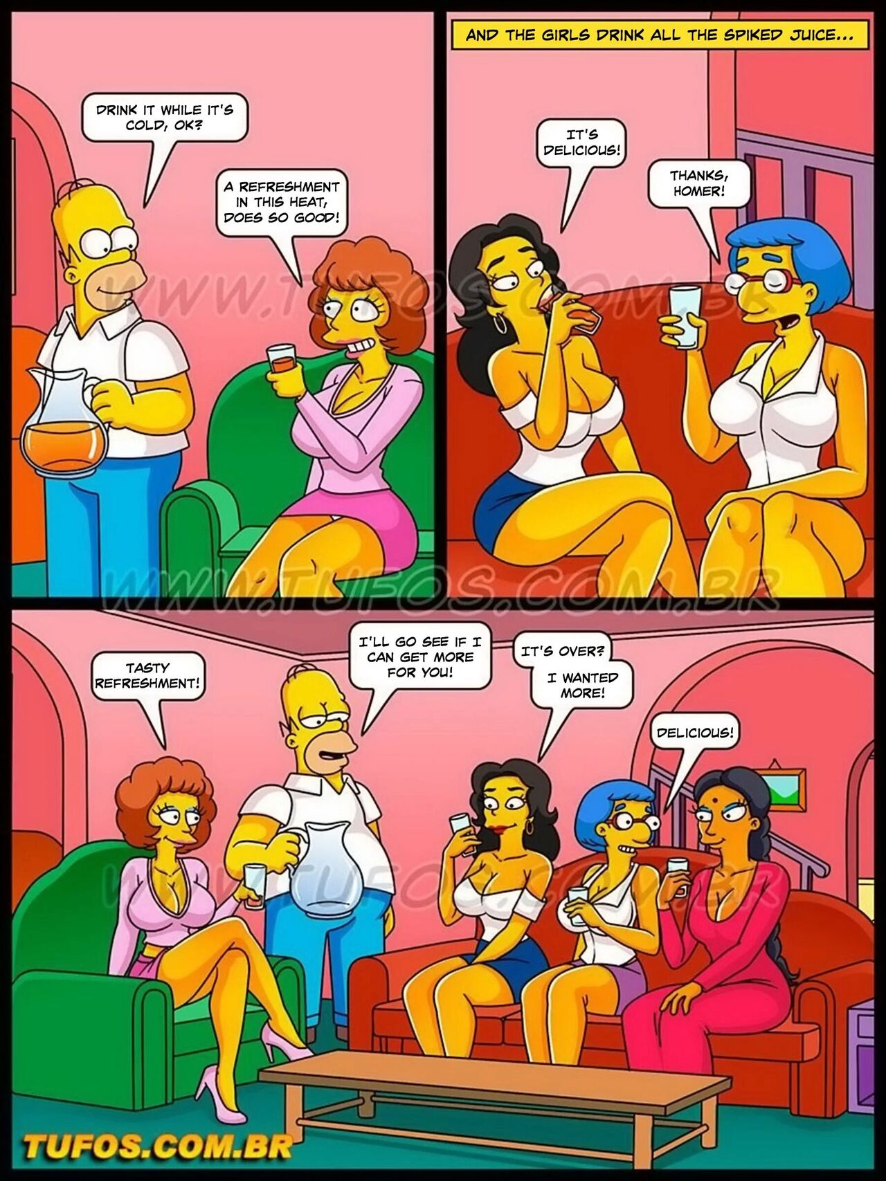 Os Simptoons 41 – Homer's Revenge! – Tufos - english page 4 full