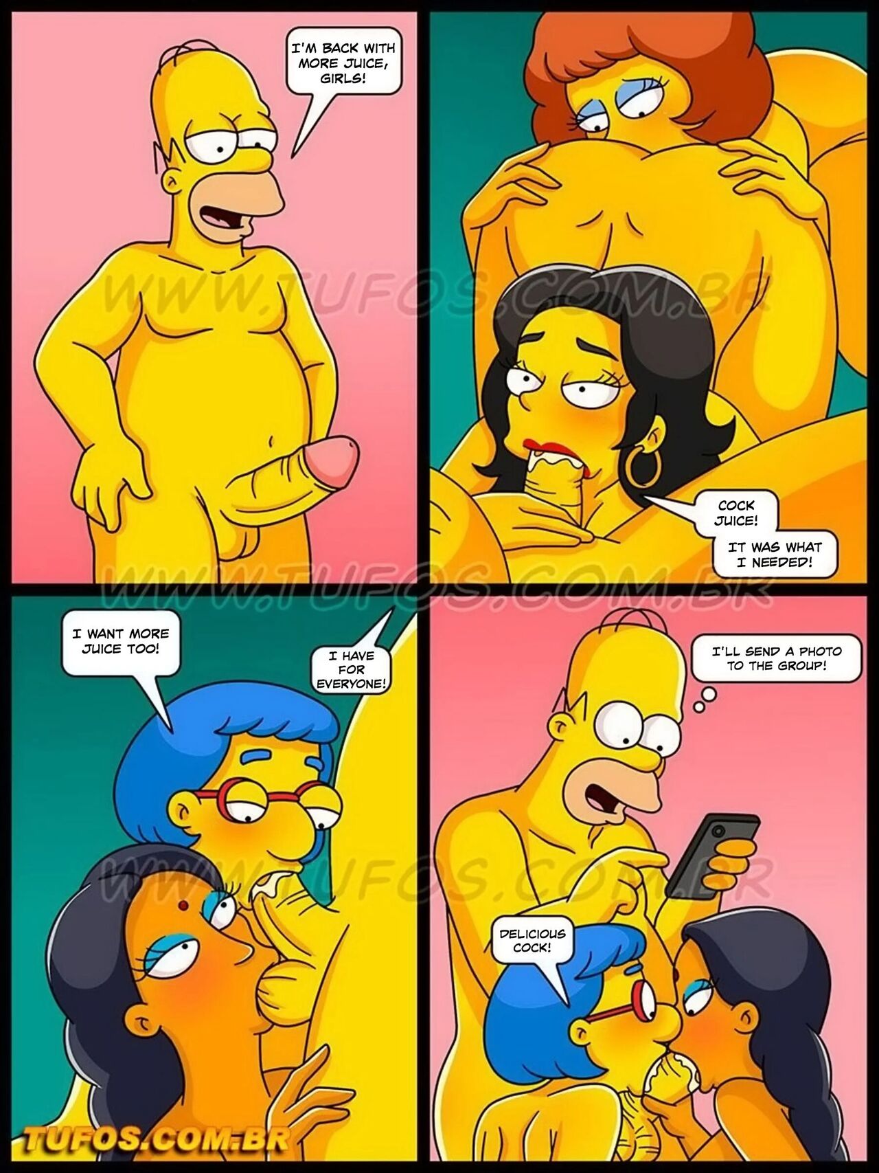 Os Simptoons 41 – Homer's Revenge! – Tufos - english page 6 full