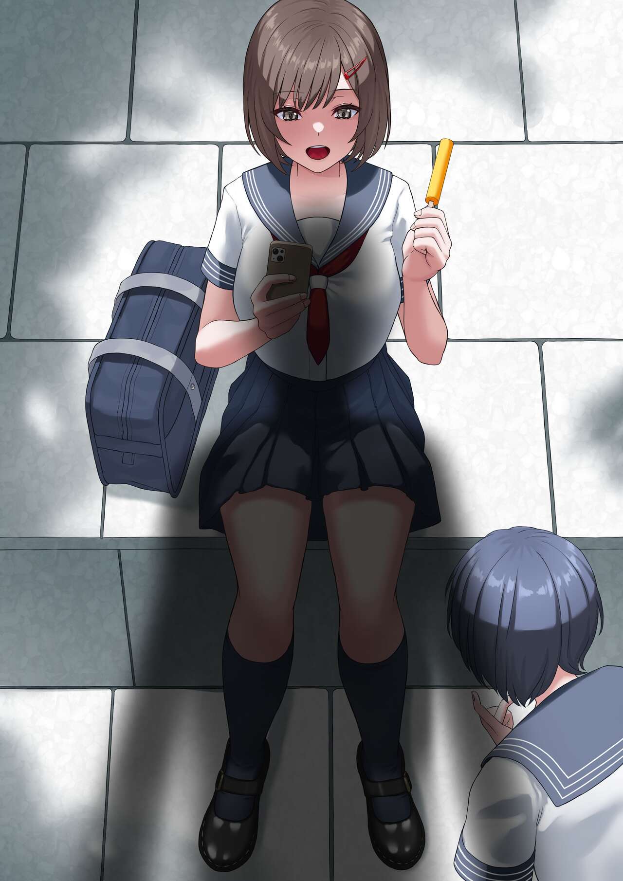 Girl gets pranked by a passing by time stopper page 3 full