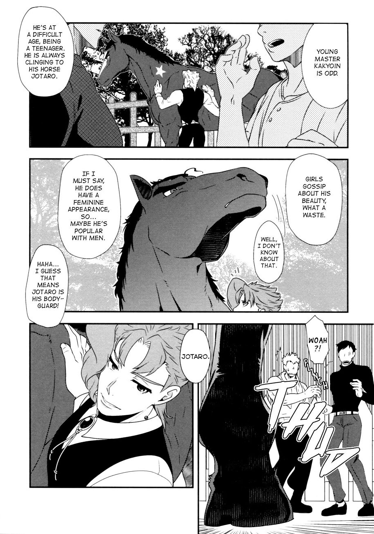 My Lover Reincarnated As A Horse – JoJo’s Bizarre Adventure dj page 4 full