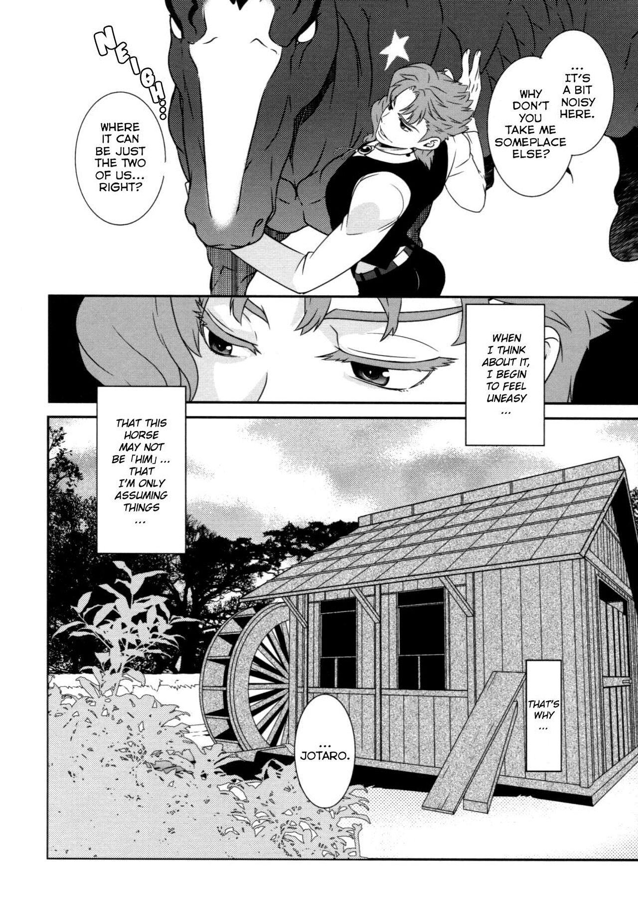 My Lover Reincarnated As A Horse – JoJo’s Bizarre Adventure dj page 5 full