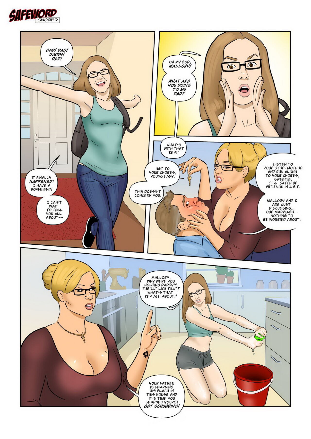 Safeword - Femdom Academy 1-4 page 9 full
