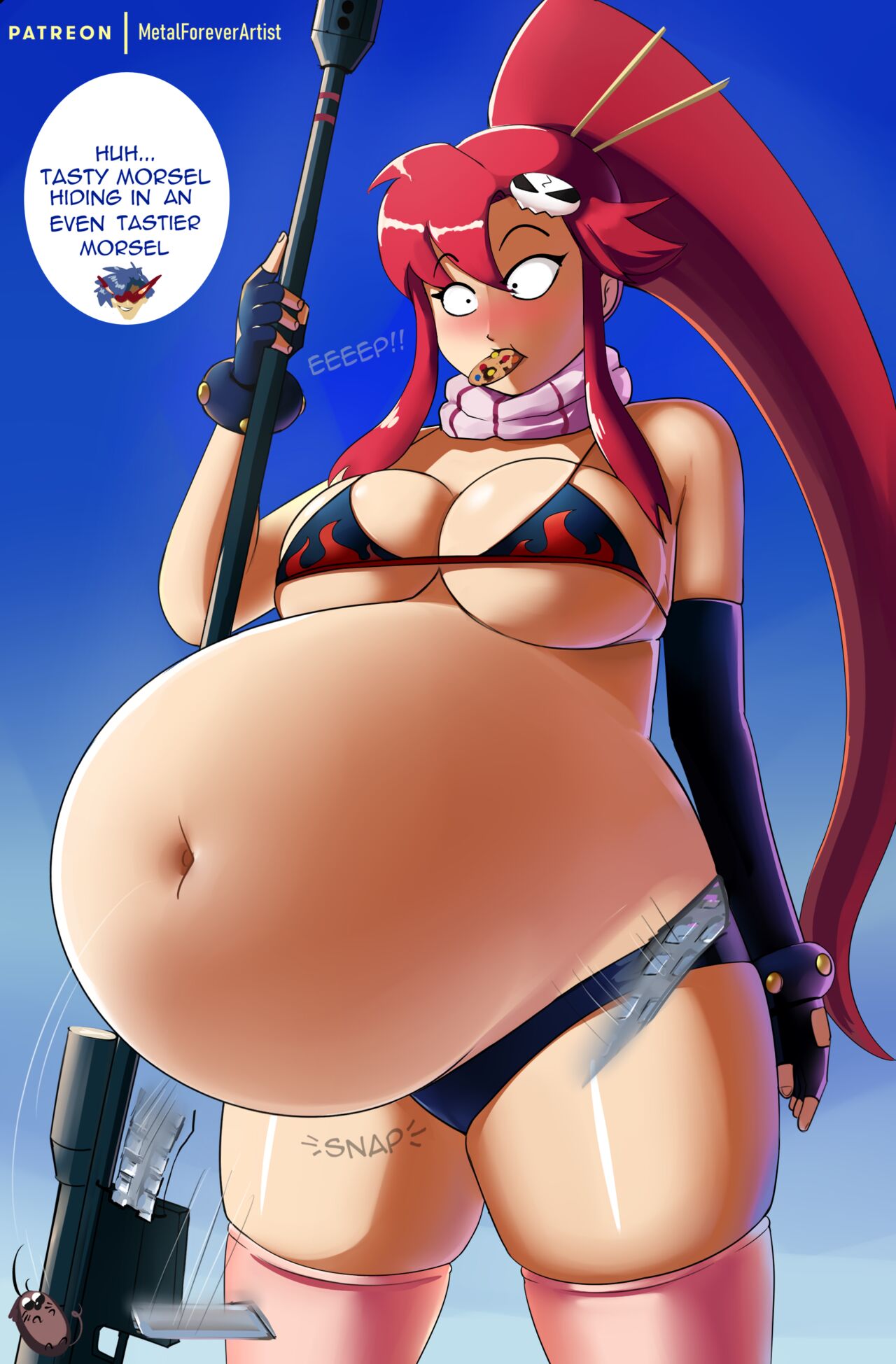 Plump Yoko + Fatter, Preg, Stuffed &amp; Sweaty Alts page 5 full
