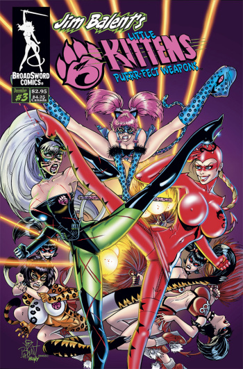 3 Little Kittens - Purrr-Fect Weapons V2002 #3 cover